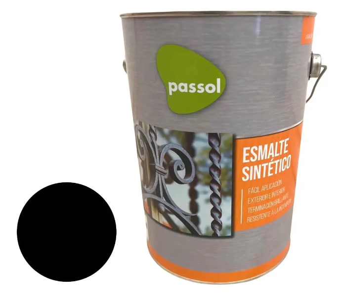 ESMALTE SINTETICO NEGRO GLN PASSOL