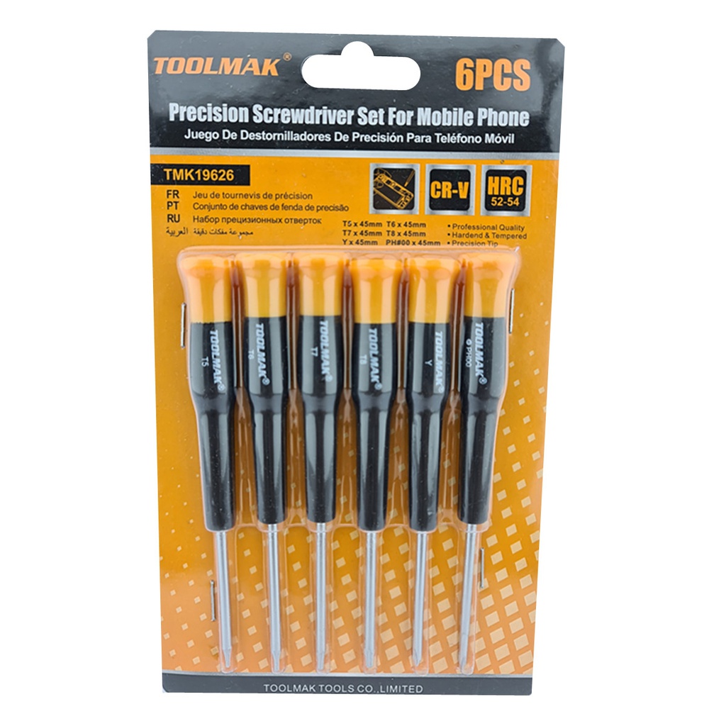 SET ATORNILLADOR TIPO T 24PC