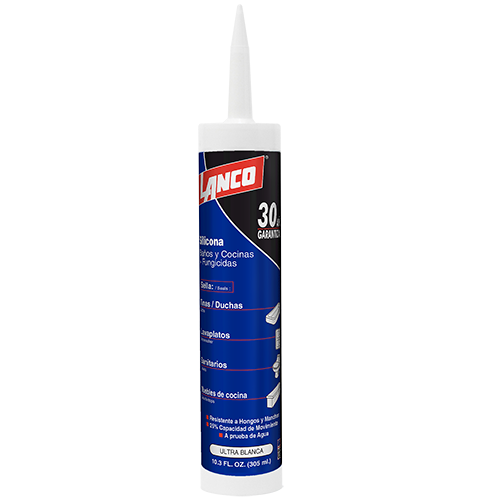 SILICONA ACETICA TRANSPARENTE LANCO