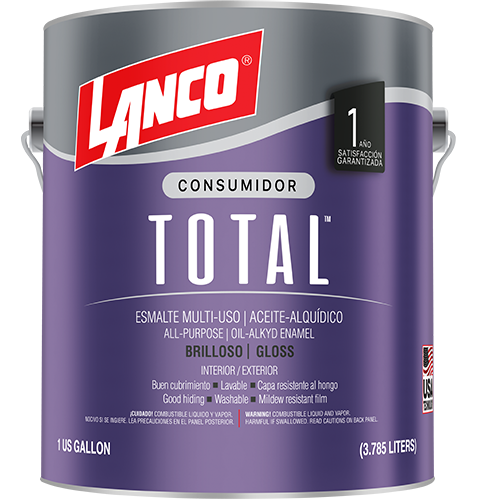 ESMALTE SINTETICO TOTAL BLANCO 1GLN