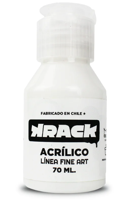 PINTURA ACRILICA BLANCO TIZA 70ML