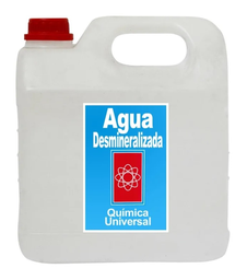 AGUA DESMINERALIZADA BIDON 5 LT.