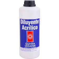 DILUYENTE ACRILICO 1LT