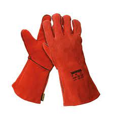 GUANTE SOLDADOR DESCARNE ROJO