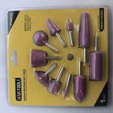 SET PIEDRA PULIR PARA TALADRO 10PCS