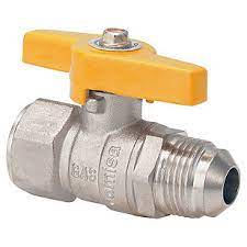 LLAVE PASO GAS 7/8&quot; C/TUERCA 3/8