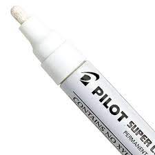MARCADOR BLANCO METAL