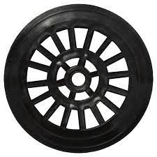 REJILLA REDONDA 110 MM NEGRA P/PILETA