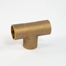 TEE SO SO SO 1/2X3/8X1/2 BRONCE