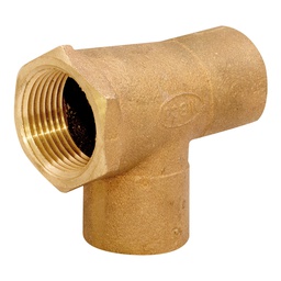 TEE HI SO SO 1/2X1/2X1/2 BRONCE