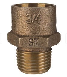 TERMINAL HE SO 3/8 X 3/4 BRONCE