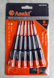 SET ATORNILLADOR TIPO T 24PC AZAKI
